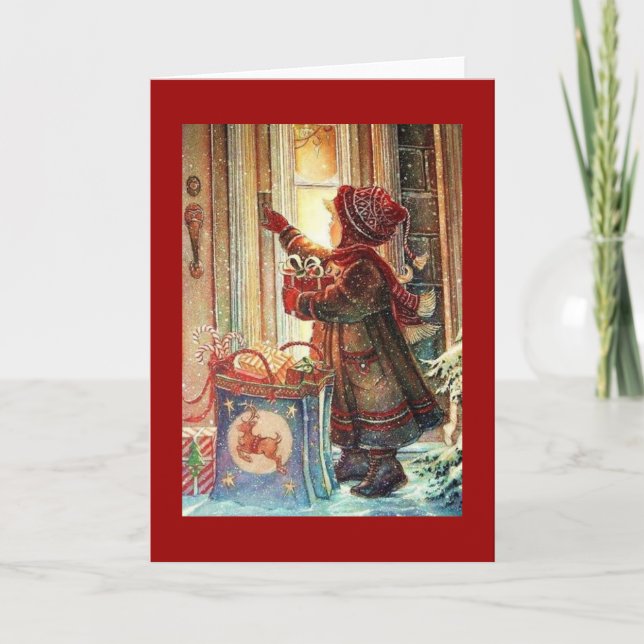 Christmas Delivery Holiday Card (Front)