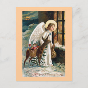 "Christmas Delivery" Holiday Postcard