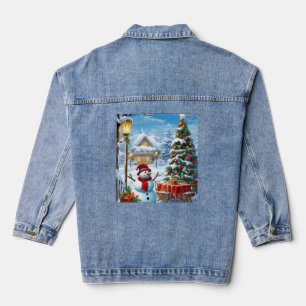Christmas Denim Jacket