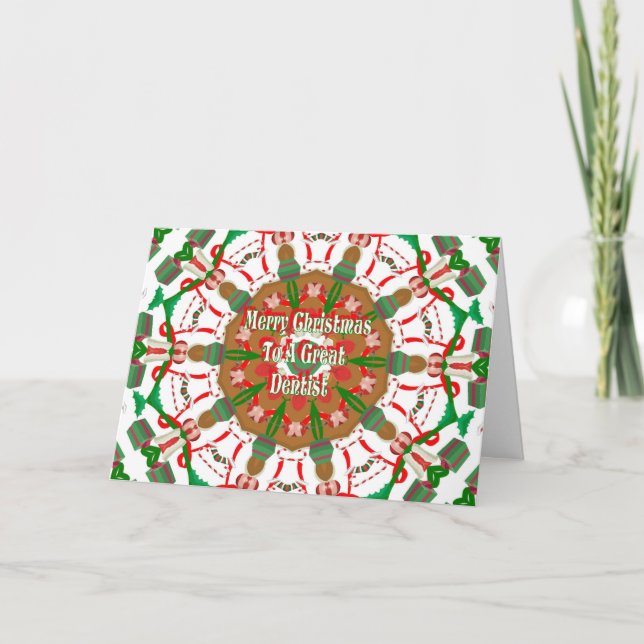 Christmas Dentist Card (Front)