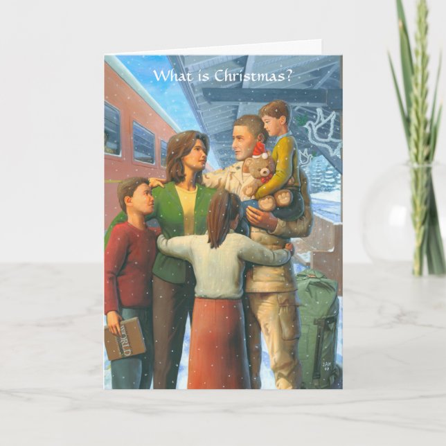 Christmas Departure Card (Front)