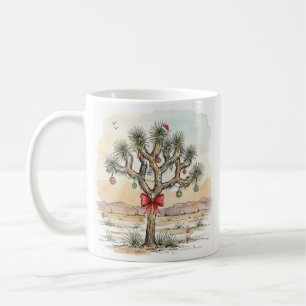 Christmas Desert Mug — Joshua Tree Coffee Cup