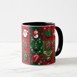 Christmas Design on Classic White Mug