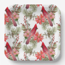 Christmas Design Party paper plate