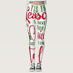 Christmas design season of choices leggings