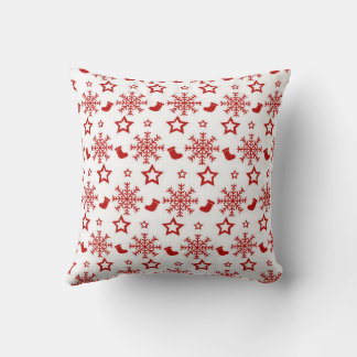 Christmas design Snowflakes decor Cushion