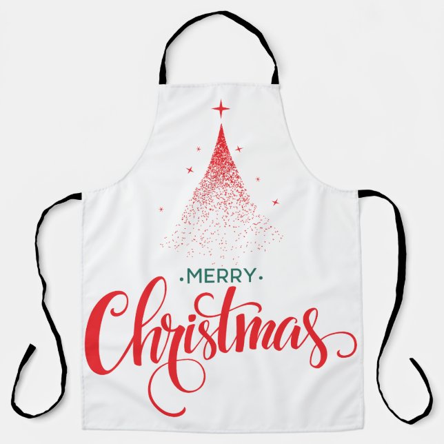 Christmas design with stars apron (Front)