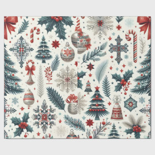 Christmas design wrapping paper