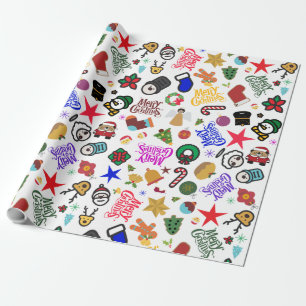 Christmas design wrapping paper