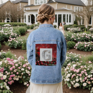 Christmas Designer Denim Jacket