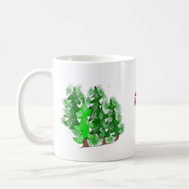 Christmas Designs Holiday  Coffee Mug (Left)