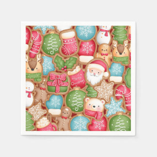 Christmas Dessert Napkin
