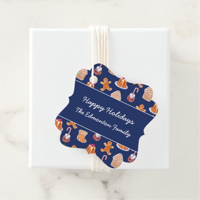 Christmas Desserts Favour Tags (In Situ)