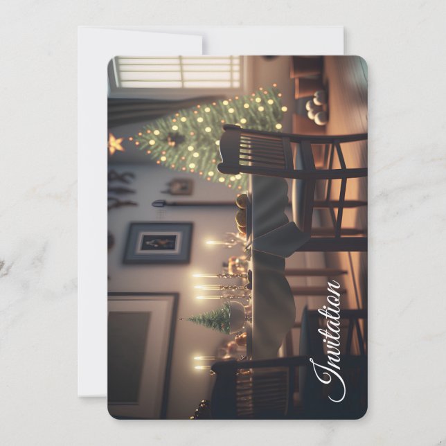 christmas dining invitation (Front)