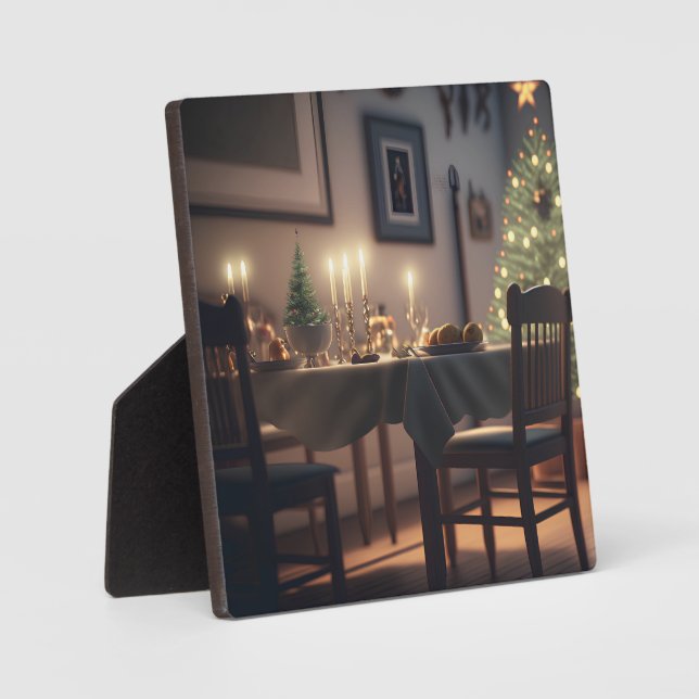 christmas dining plaque (Front)