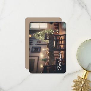 christmas dining thank you card