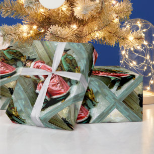 Christmas Dinner 3 Victorian Wrapping Paper