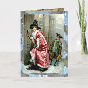 Christmas Dinner Customisable Holiday Card