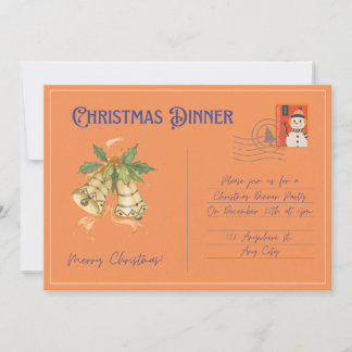 Christmas Dinner Invitation