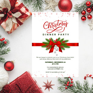 Christmas Dinner Invitation
