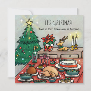 Christmas Dinner Invitation