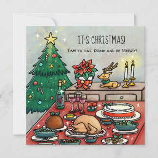 Christmas Dinner Invitation