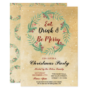 day christmas party invitations zazzle uk