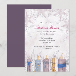 Christmas Dinner Party Invitation