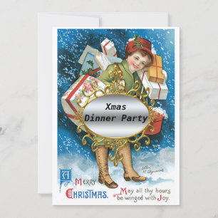 Christmas Dinner Party Invitation