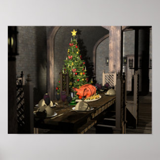 Christmas Dinner Poster