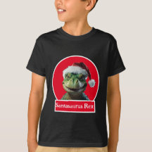 Christmas Dino T-shirt 