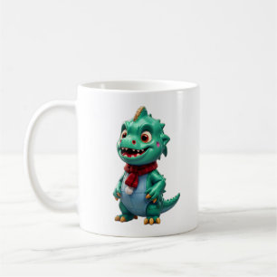 Christmas Dinosaur Coffee Mug