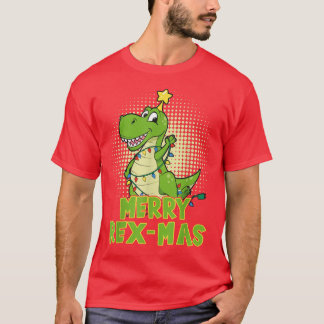Christmas Dinosaur Merry ReMas Pyjamas T Re Boys G T-Shirt