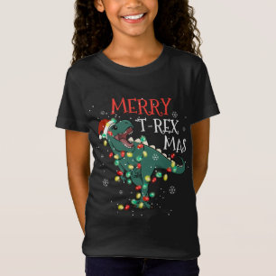 Christmas Dinosaur Merry TRexmas Trex Dino Holiday T-Shirt