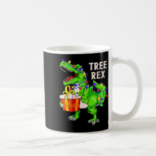 Christmas Dinosaur Shirt Tree Rex Pyjamas Xmas Men Coffee Mug