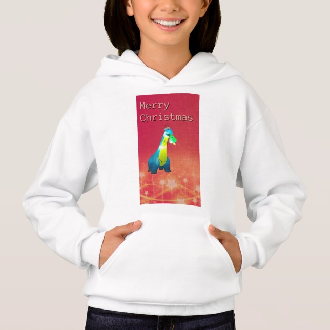 Christmas Dinosaur T-Shirt (Front)