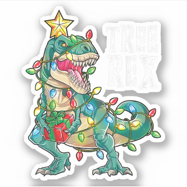 Christmas Dinosaur Tree Rex Pyjamas Men Boys Xmas  (Front)