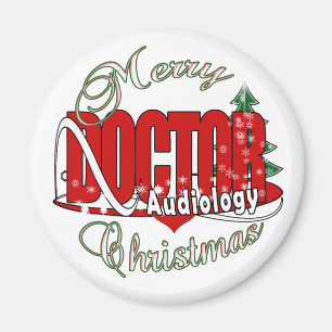 CHRISTMAS DOCTOR of AUDIOLOGY AUDIOLOGIST Magnet