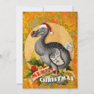 Christmas Dodo Bird Holiday Card