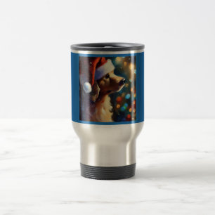 Christmas Dog 3 Travel Mug