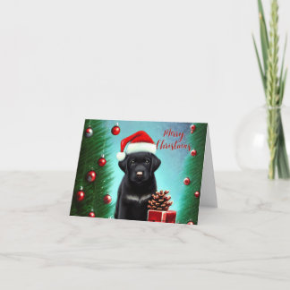 Christmas Dog Card