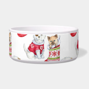 Christmas Dog & Cat