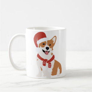 Christmas Dog Corgi  Coffee Mug