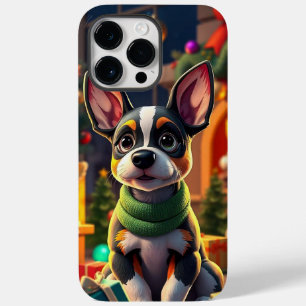 Christmas Dog Cosy Room Holiday Everyday Use Case-Mate iPhone 14 Pro Max Case