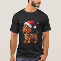 Christmas Dog Dachshund Santa Xmas Wiener 3