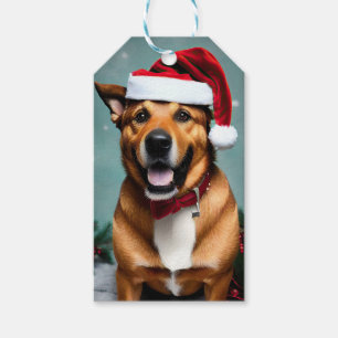 Christmas Dog Gift Tags