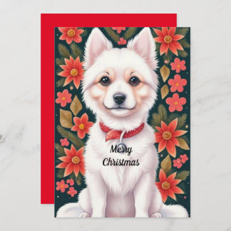 Christmas Dog Holiday Card