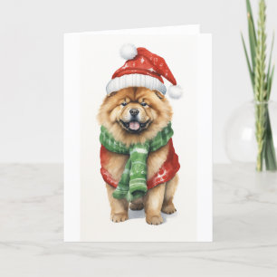 Christmas Dog, Holiday Chow Chow BLANK