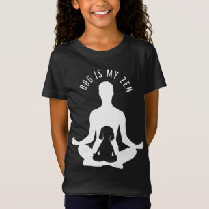 Christmas Dog is my Zen Girls Xmas Gift T-Shirt
