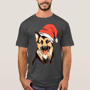 Christmas Dog Lover Design mens and womans T-Shirt